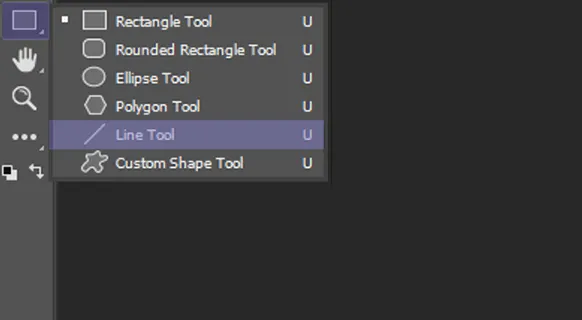 Line Tool Photoshop