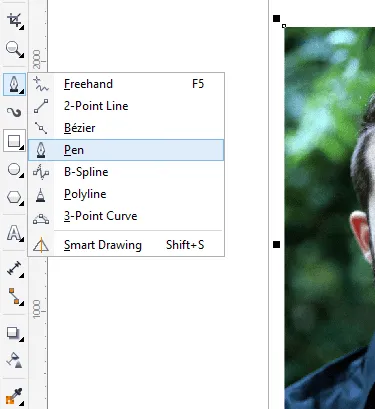 Menu Pen Tool di Corel Draw