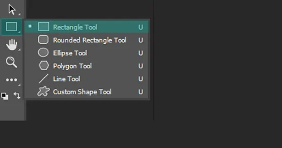 Rectangle Tool Photoshop