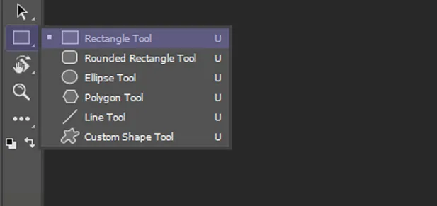 Rectangle Tool Photoshop