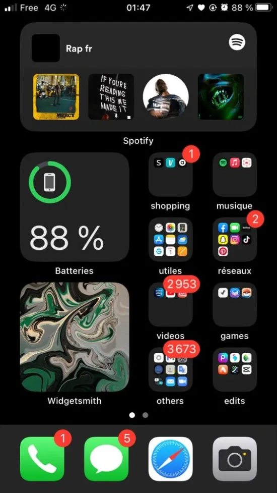 Susunan Modern Black