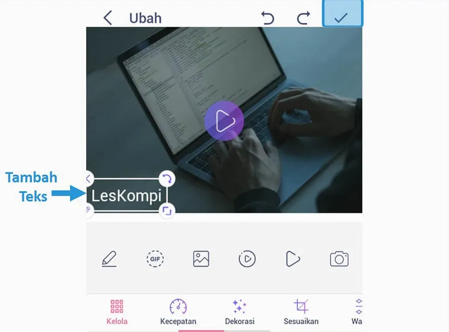 Modifikasi GIF di GIF Maker