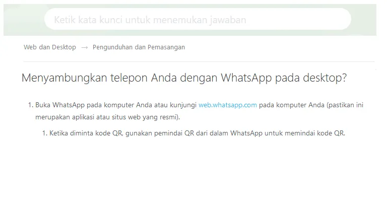 Situs Resmi WA