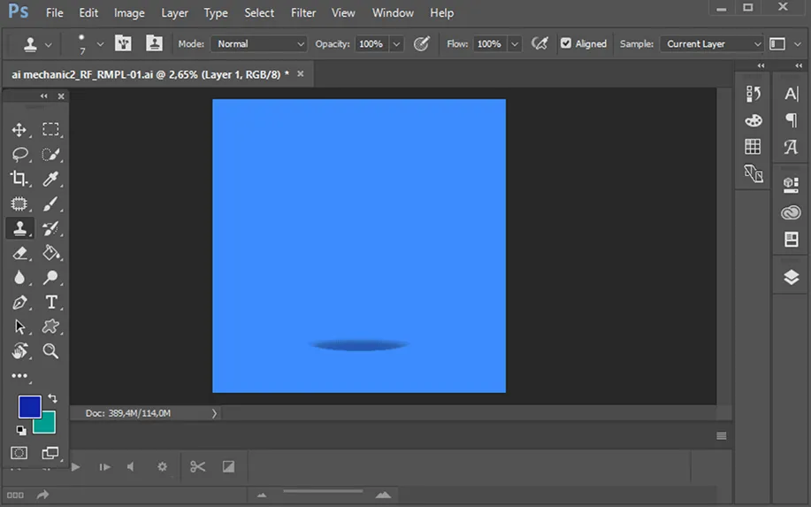 Proses Rasterizing AI