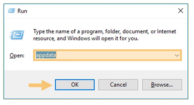 Menu Run Windows 10