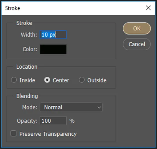 Setting Awal Stempel Photoshop