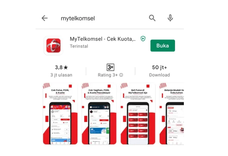 MyTelkomsel di Playstore