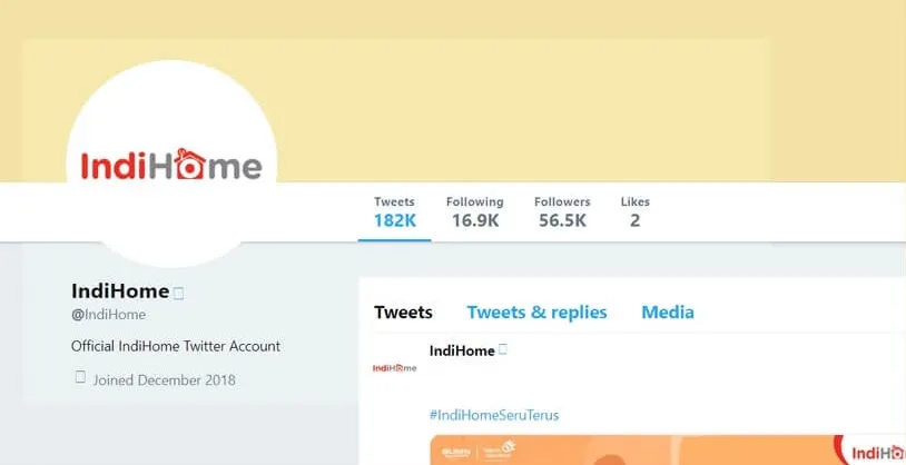 Berhenti IndiHome Lewat Twitter