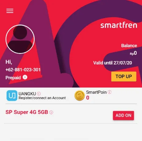 Mengecek Masa Aktif Lewat MySmartfren