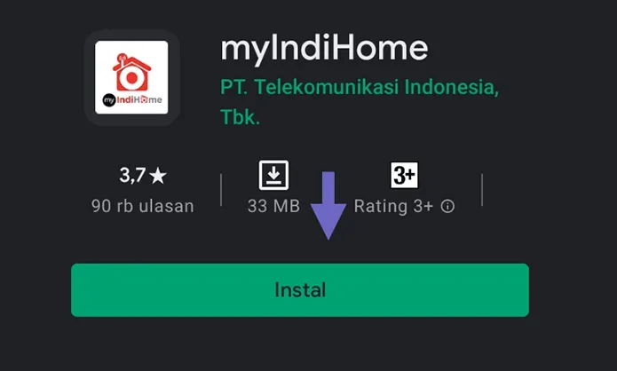 MyIndiHome Playstore