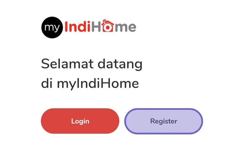 Menu Register IndiHome