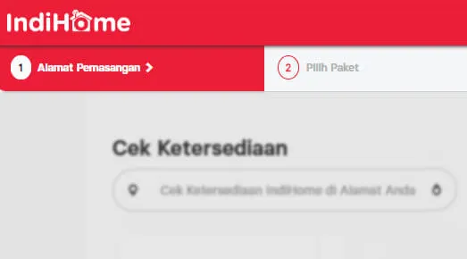 Memilih Alamat IndiHome