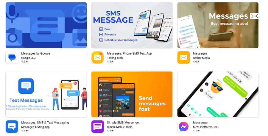 Aplikasi Pesan SMS