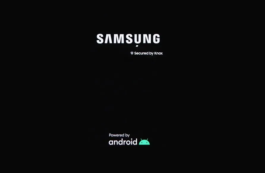 Contoh Logo Samsung Stuck