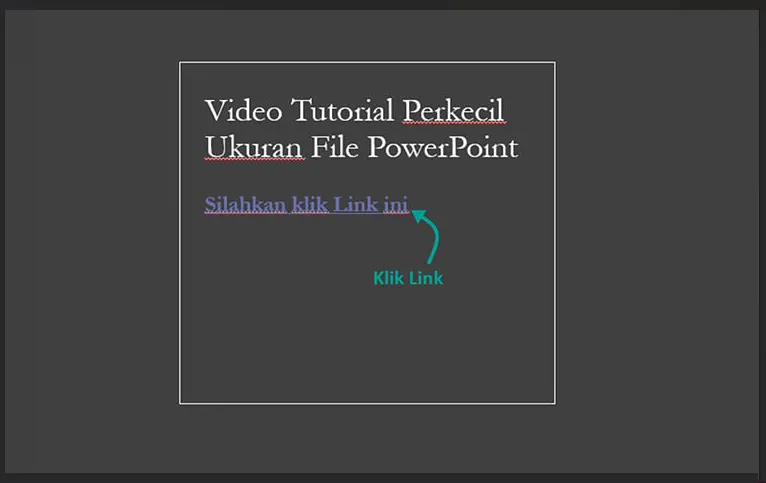 Link Video PPT