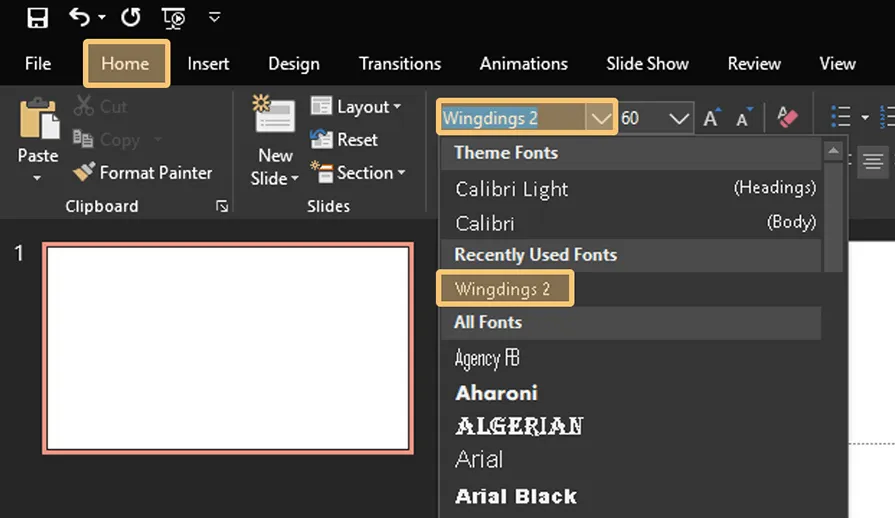 Ubah Font Word