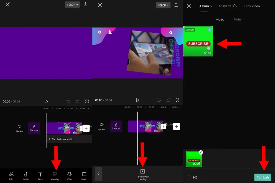Tambah Overlay Baru