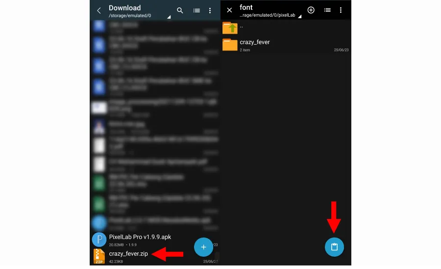 Gunakan Aplikasi ZArchiver