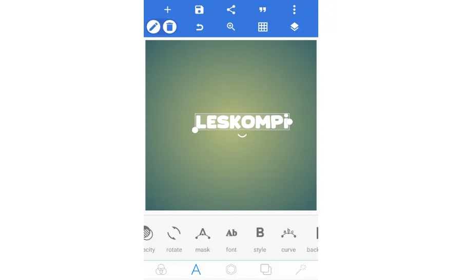 Cek Hasil Font