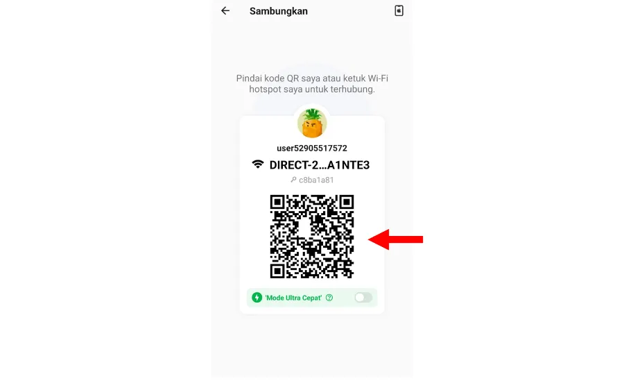Contoh Barcode Shareit