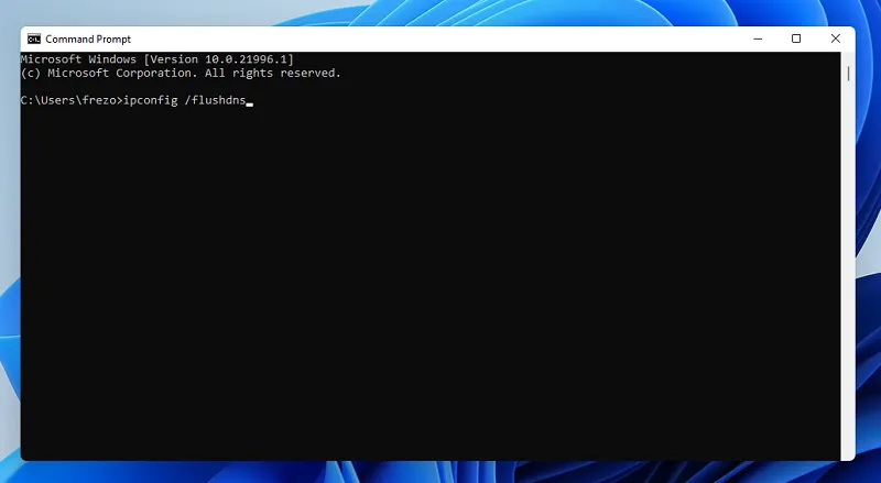 Hapus Cache IP