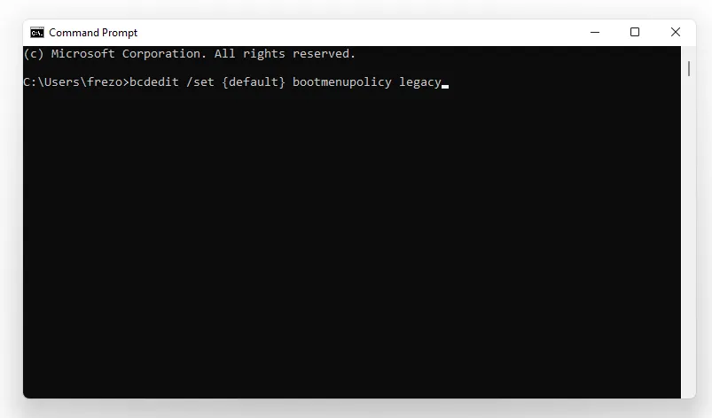 Bcedit Safe Mode