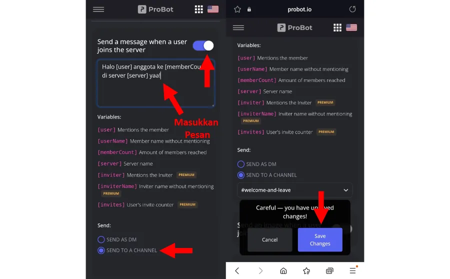 Pesan Discord