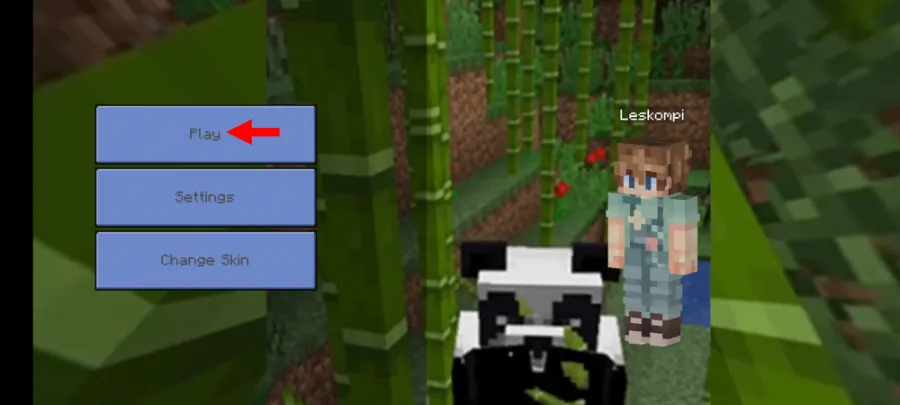 Menu Play Cratsman