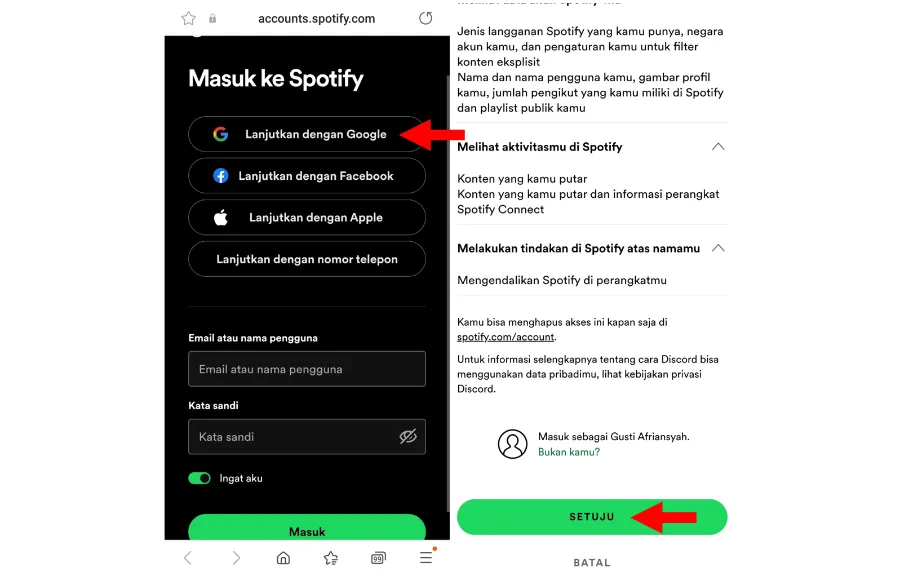 Masuk Akun Spotify
